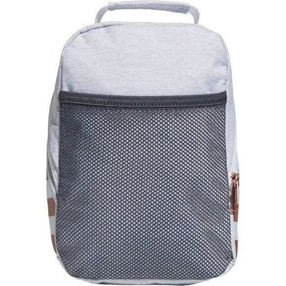 adidas Unisex Santiago Insulated Lunch Bag White Gold - Picture 4 of 4